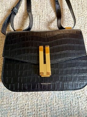 DeMellier Croc Embossed Vancouver bag